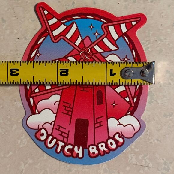 Dutch Bros peppermint scented Nov 2025 sticker - Picture 4 of 4